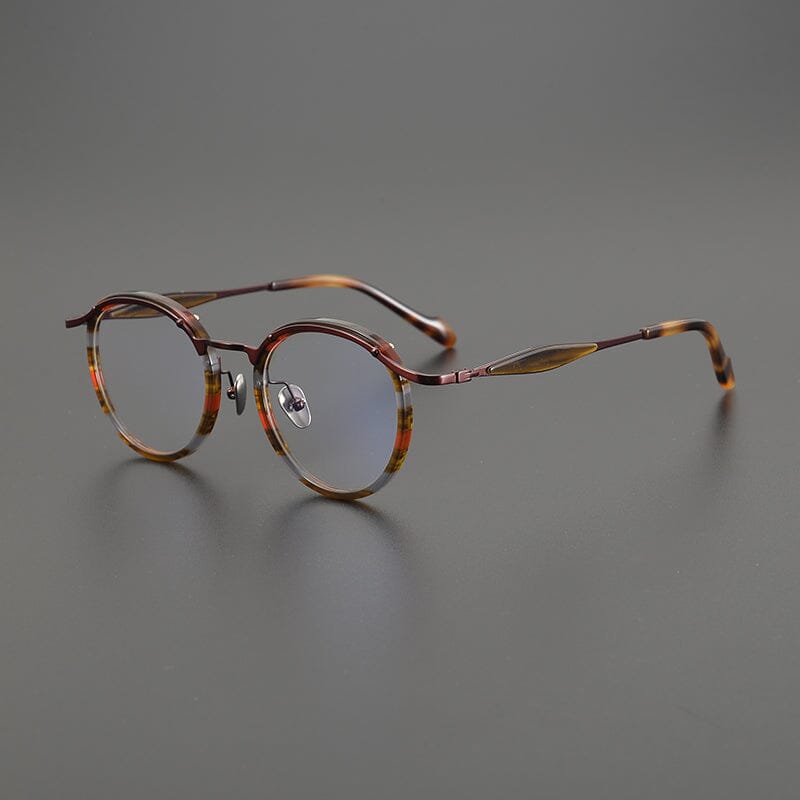 Monture de lunettes ronde vintage Cho