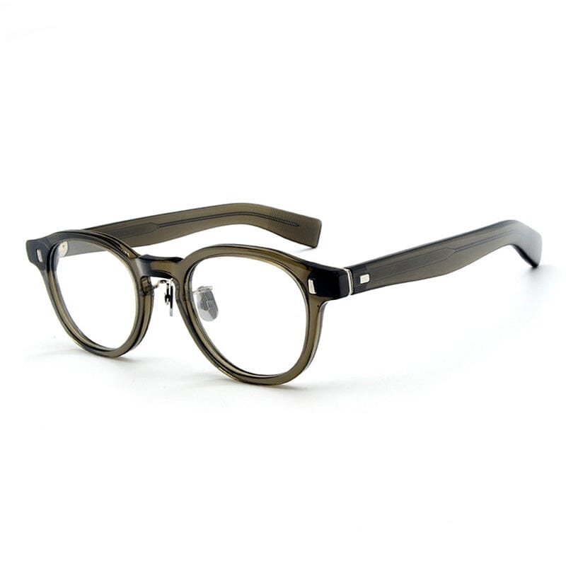 Foster Round Acetate Glasses Frame