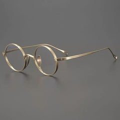 Aca Retro Titanium Upscale Glasses Frame