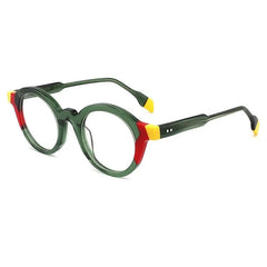 Rundes Vintage-Brillengestell aus Acetat „Giggs“