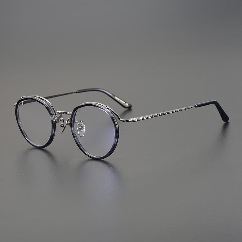 Hadwin – Rundes Vintage-Brillengestell aus Acetat 