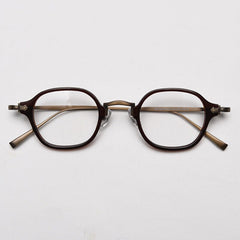 Hale Vintage Rectangle Glasses Frame