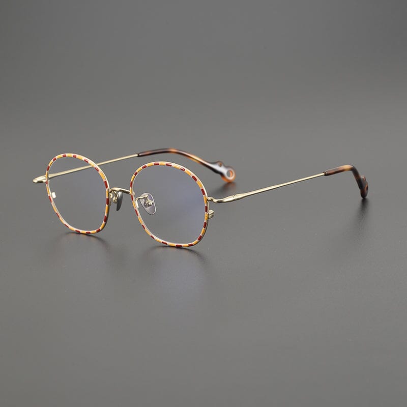 Monture de lunettes ronde vintage Kioshi