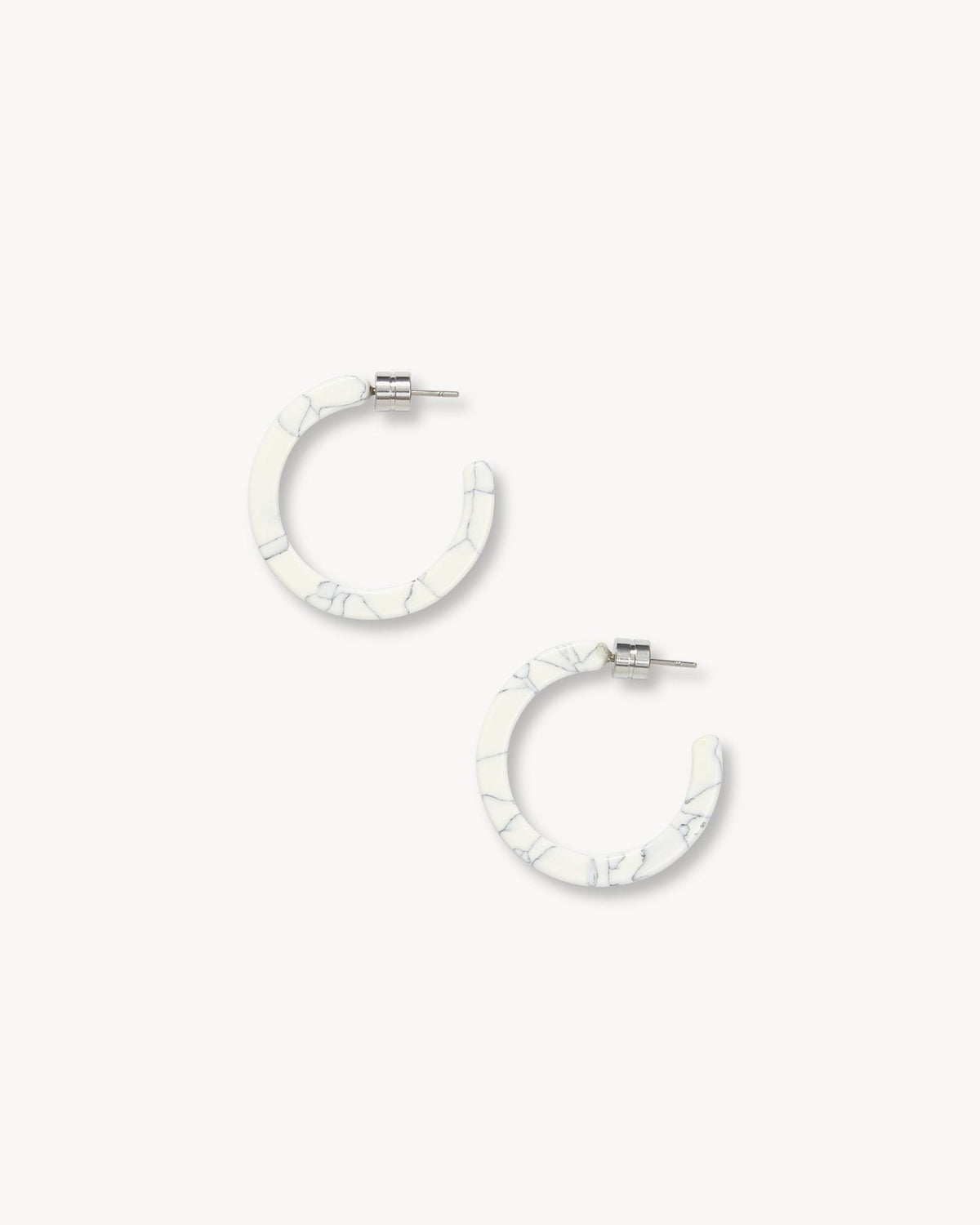 Mini Hoops in Marble