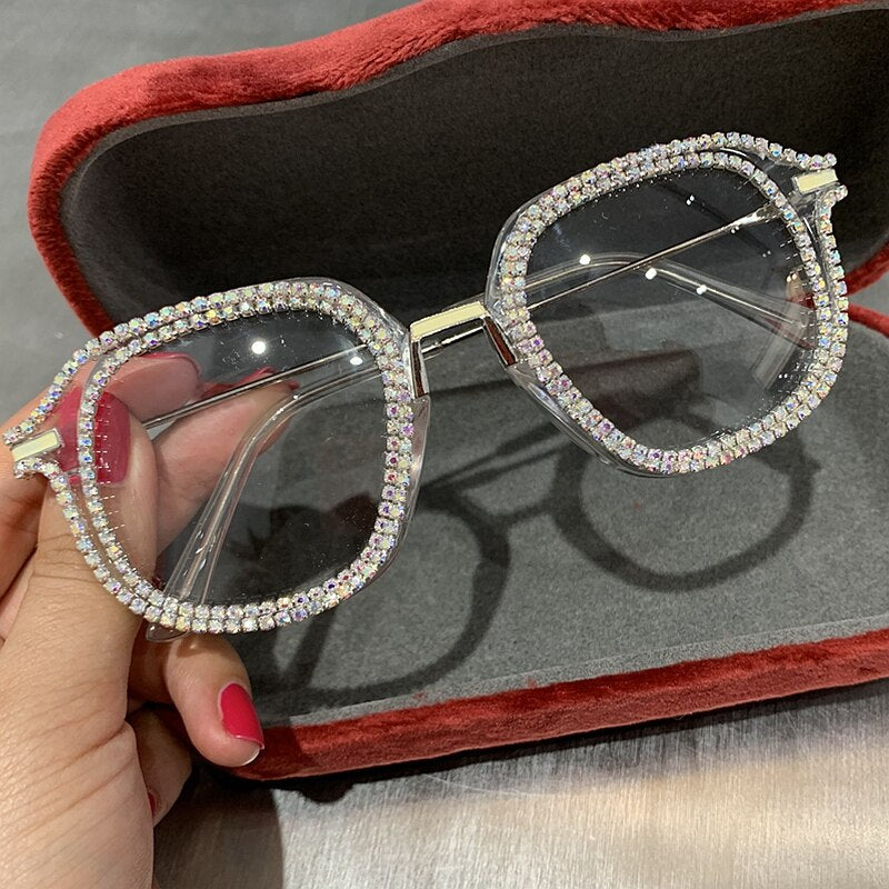 Danielle Vintage Strass-Brille