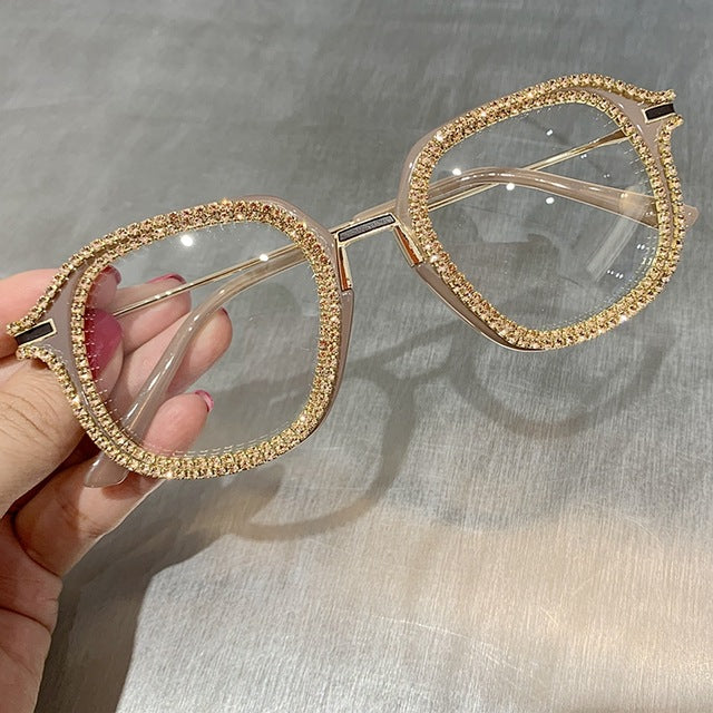 Danielle Vintage Strass-Brille