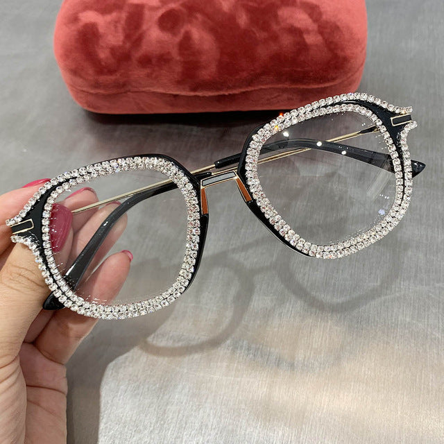 Danielle Vintage Strass-Brille