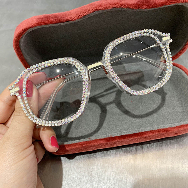 Danielle Vintage Strass-Brille