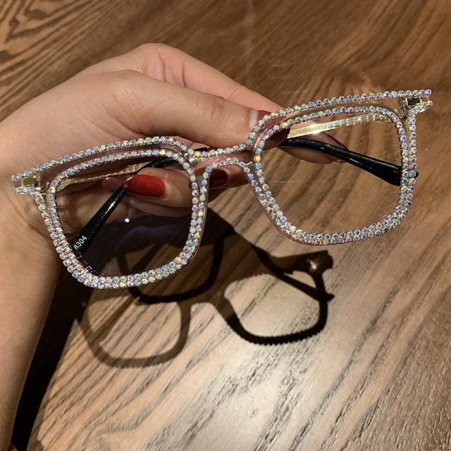 Danielle Vintage Strass-Brille