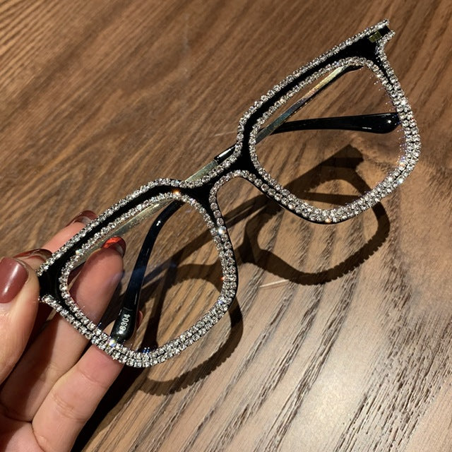 Danielle Vintage Strass-Brille