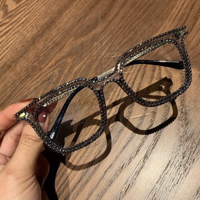 Danielle Vintage Strass-Brille