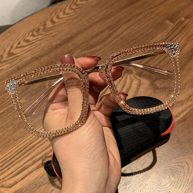 Danielle Vintage Strass-Brille