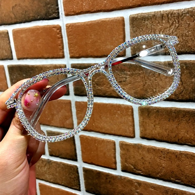 Danielle Vintage Strass-Brille