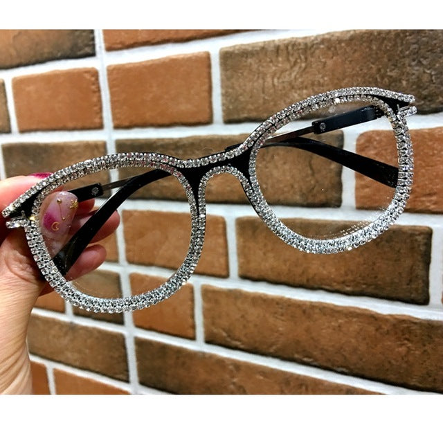 Danielle Vintage Strass-Brille