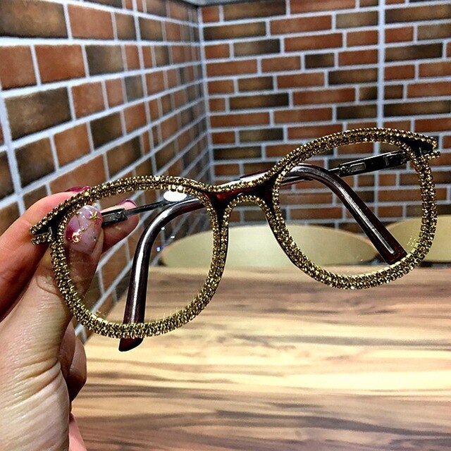 Danielle Vintage Strass-Brille