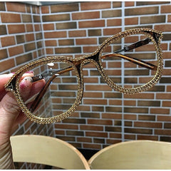 Danielle Vintage Strass-Brille