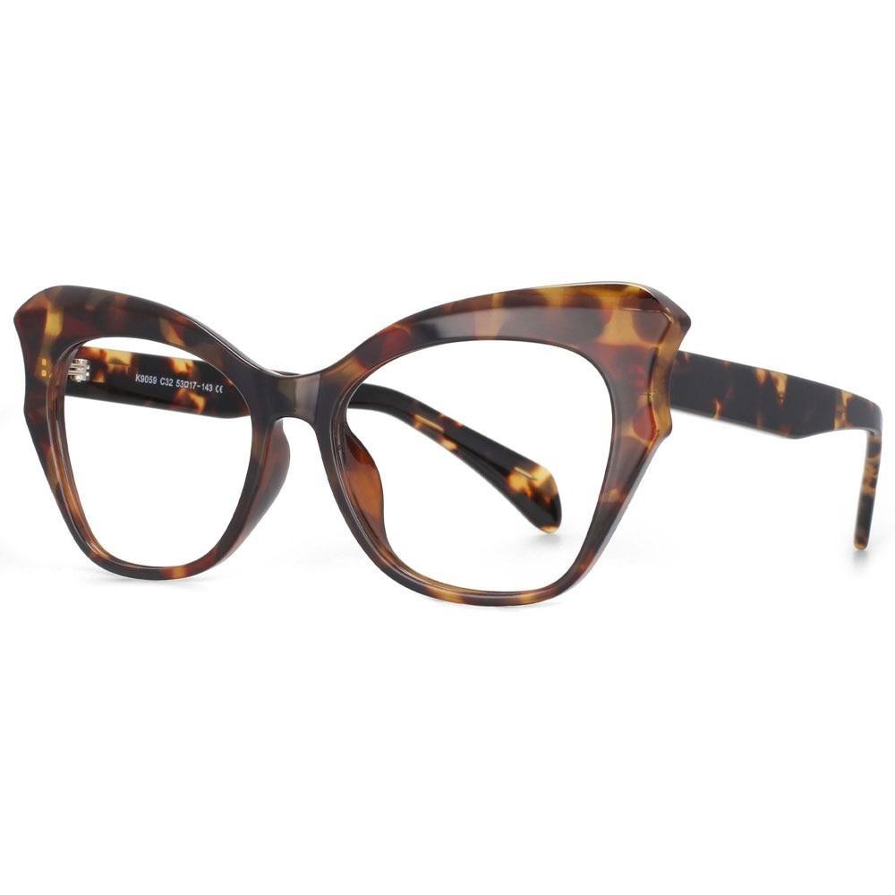 Monture de lunettes en forme de gros chat Vera