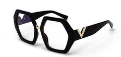 Hulda Popular Geometric Glasses Frame