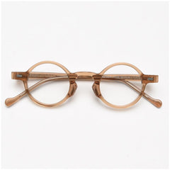 Monture de lunettes ronde vintage Qwin 